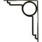 Ekena Millwork Maria Wrought Iron Bracket, (Single center brace), Antiqued Warm Silver 1 1/2"W x 12"D x 15"H BKTM01X12X15SMAAWS - alternate 8